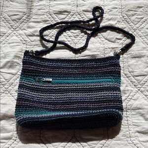 The Sak Multicolor Knit Crossbody Bag
